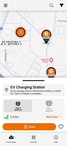 Electrocharge Mobile App screenshot