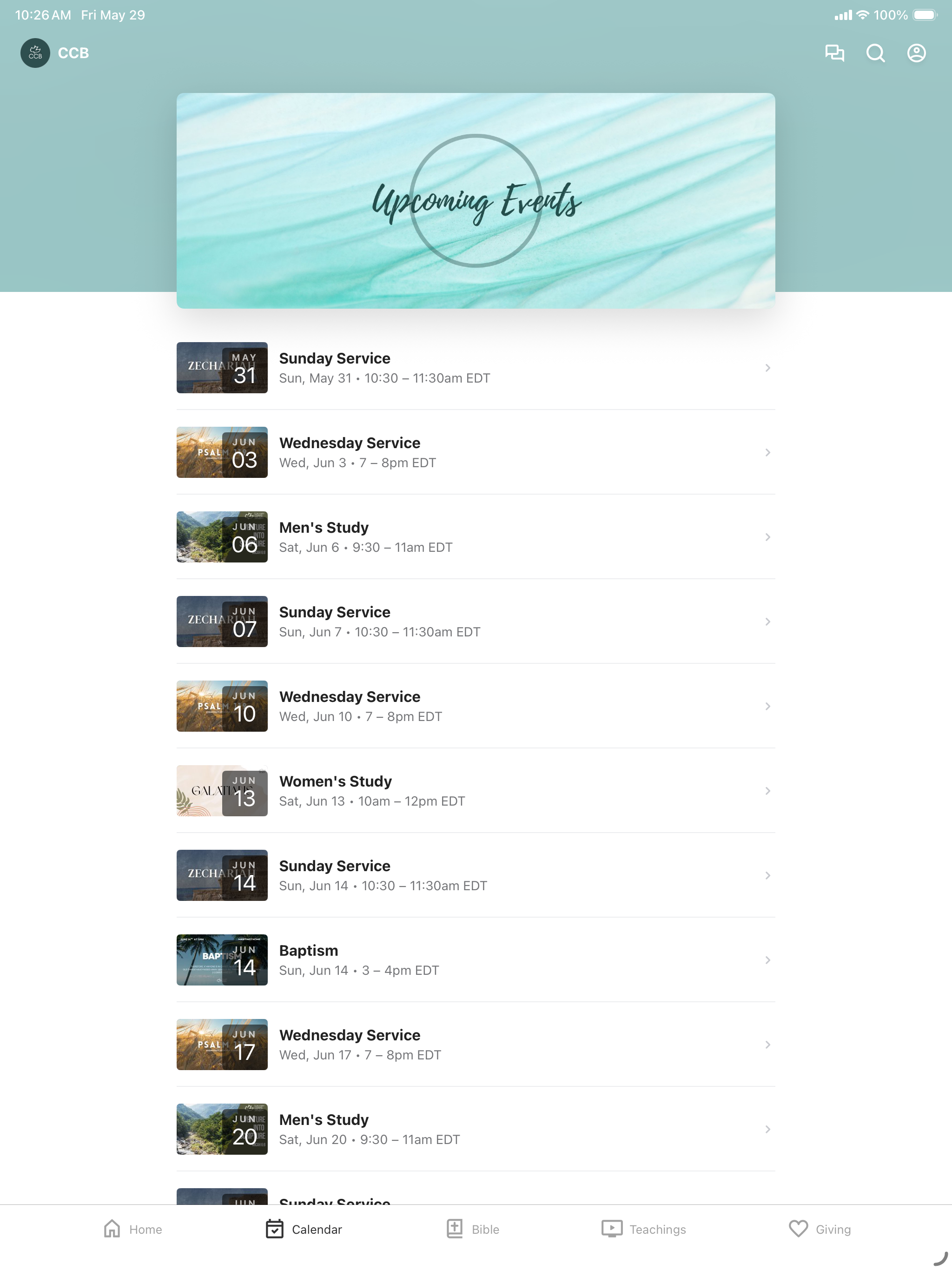 Calvary Chapel Bluffton screenshot 5
