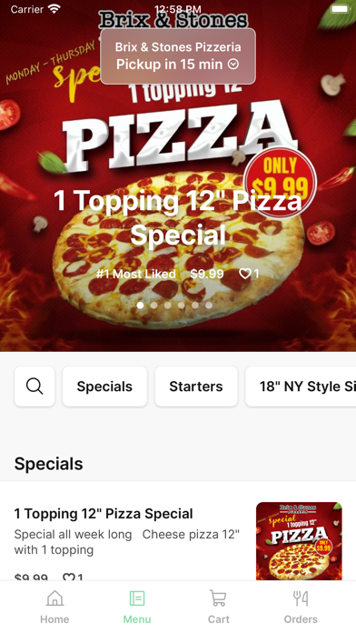 App screenshot