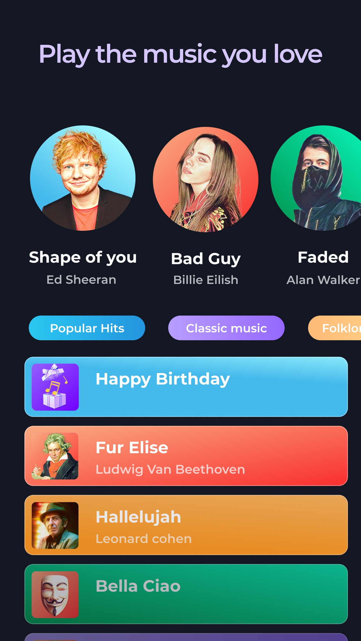 Piano - Keyboard Lesson & Game screenshot 2