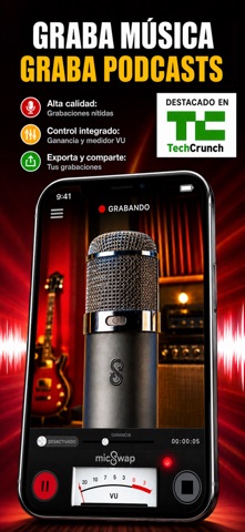 MicSwap: Microphone Recording screenshot 1