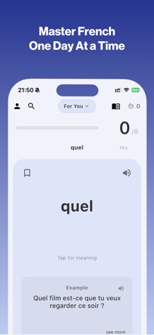 Daily Francais Screenshot 3 of 6
