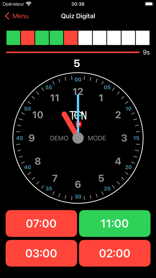 #4. TEAN - Learning Clock (iOS) By: TEAN Sàrl