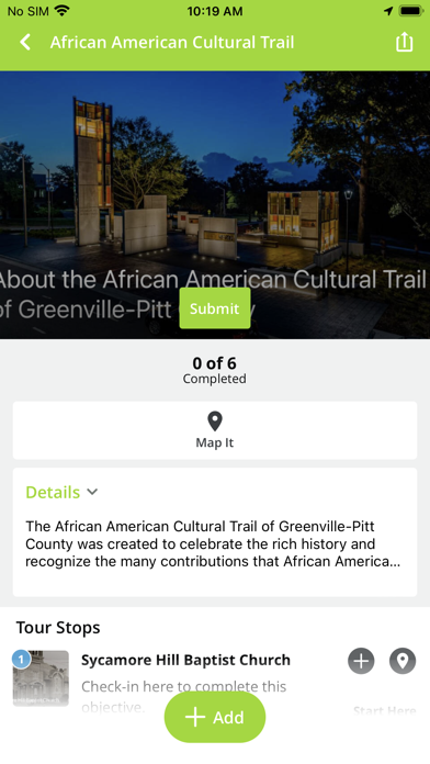 Visit Greenville, NC Screenshot
