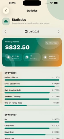 Timesheet Wage Tracker Screenshot 5 of 10
