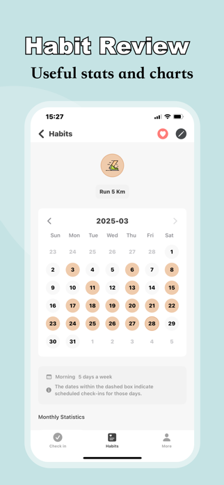 HabitFish - Daily Tracker Screenshot 3 of 7