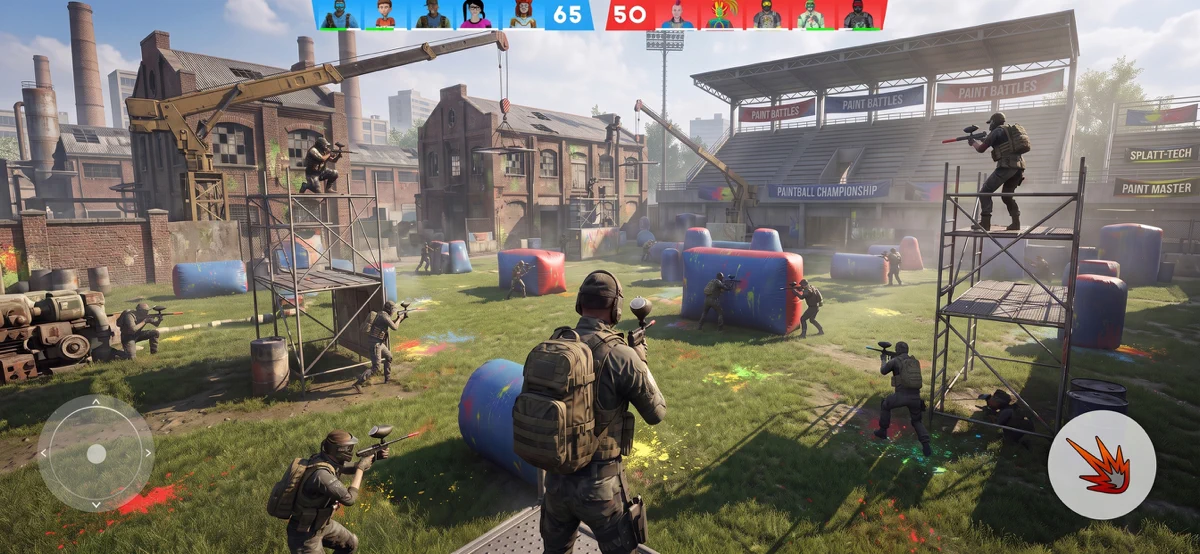 Paintball Shooting Team Strike screenshot 4