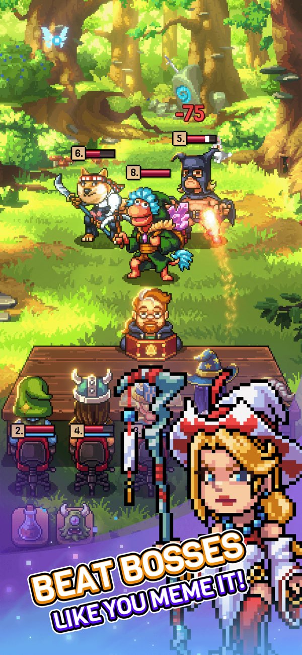 Knights of Pen and Paper 3 Hack screenshot 8 - game app interface