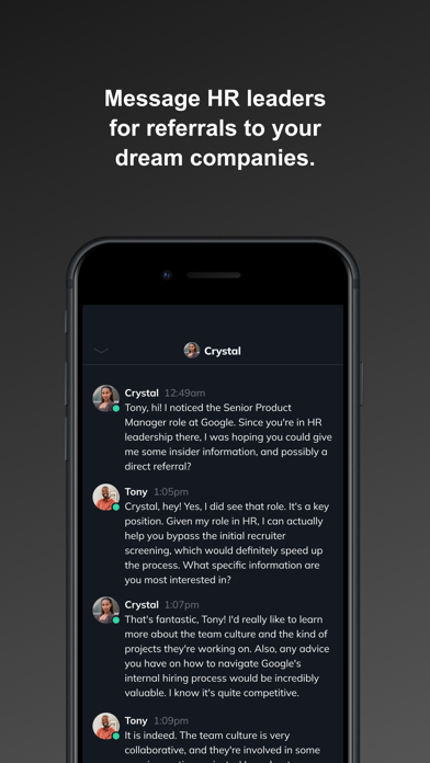 The Black In HR iPhone screenshot 4 - Social Networking app