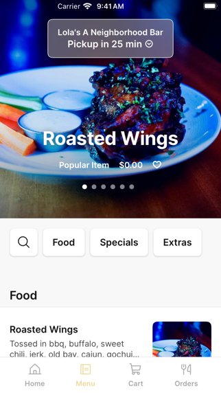 App screenshot