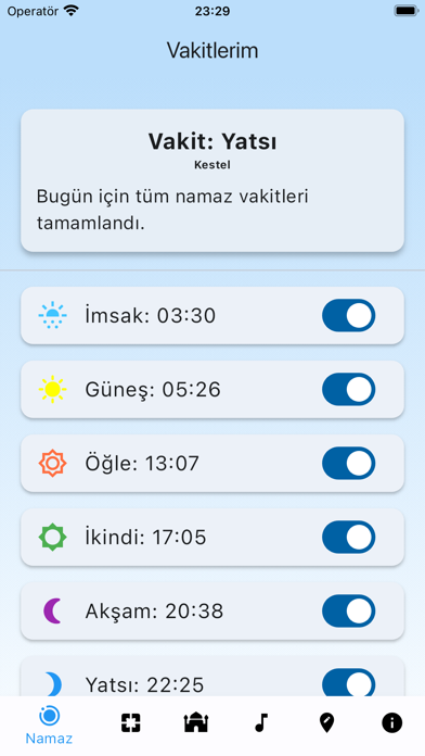 Vakitlerim Screenshot