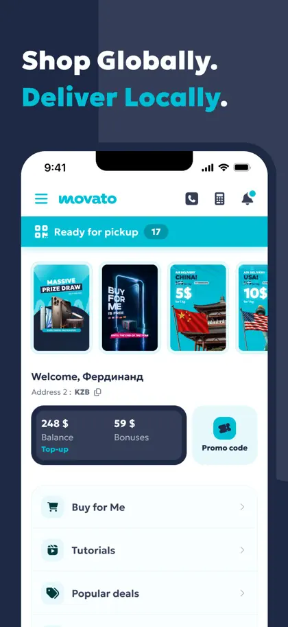 Captura 3 de 6 de Movato - Online Shopping
