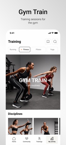OYSHO TRAINING: Workout iPhone screenshot