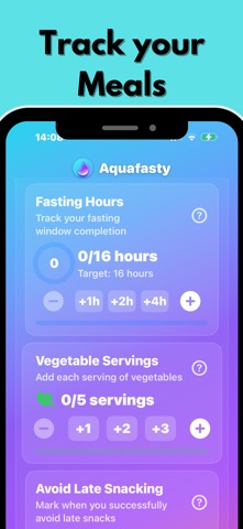 Aquafasty: Diet & Fasting Screenshot 6 of 8