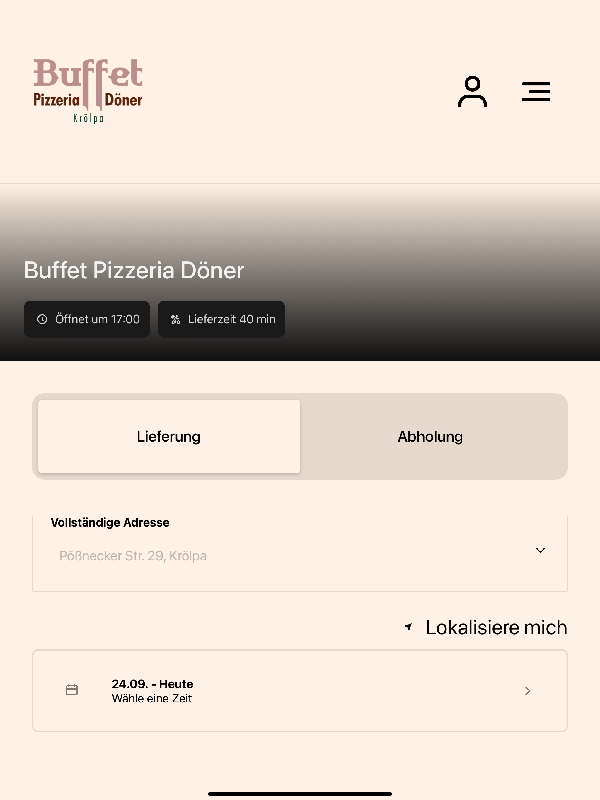 Buffet Pizzeria Döner Krölpa screenshot 5