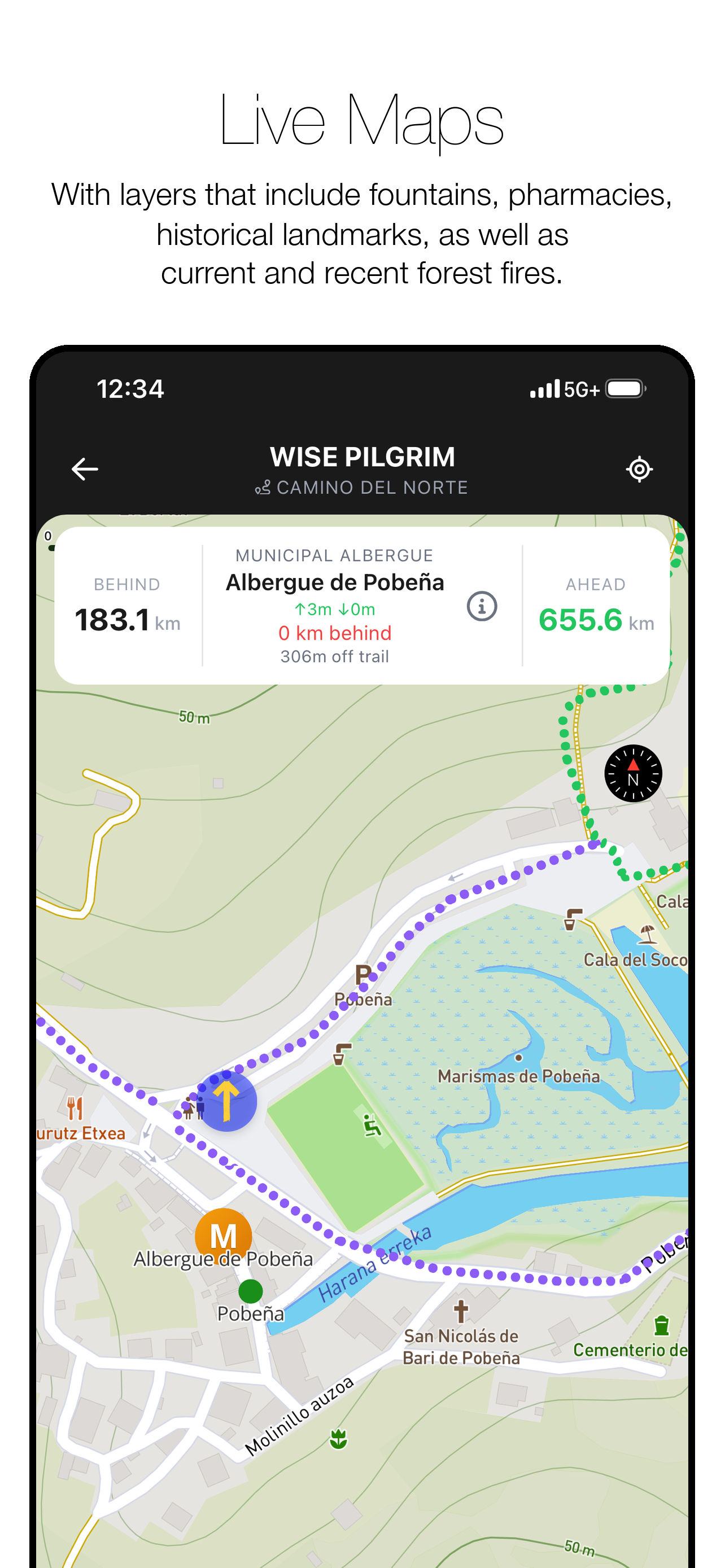 Wise Pilgrim Camino del Norte screenshot 5
