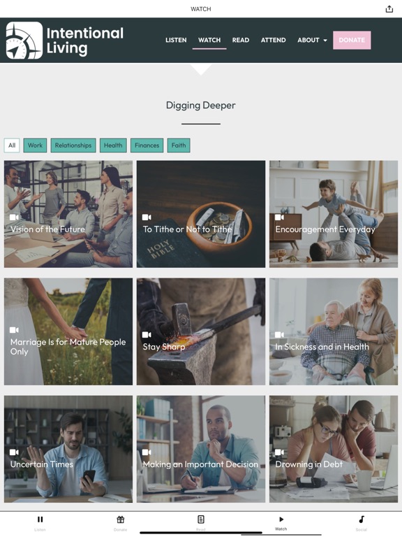 Screenshot #6 pour Intentional Living