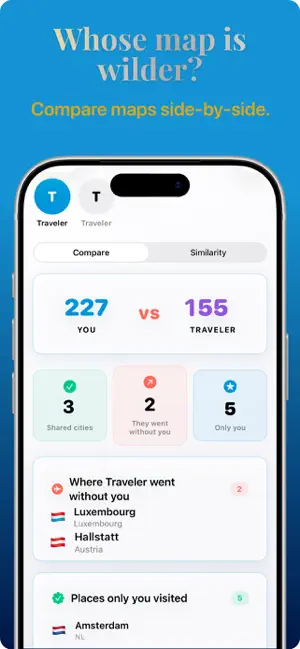 Travelog: Track.Rank.Complete. screenshot 3
