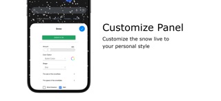 Snow for Safari iPhone screenshot