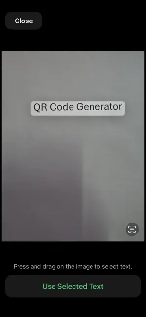 QR Code Generator & Share screenshot 3