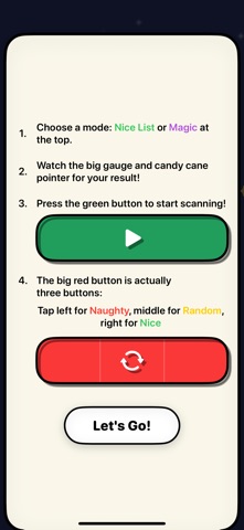 Naughty Or Nice Test Scanner Screenshot 2 of 2