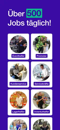 Screenshot von InStaff - Kurzfristige Jobs auf dem iPhone 1