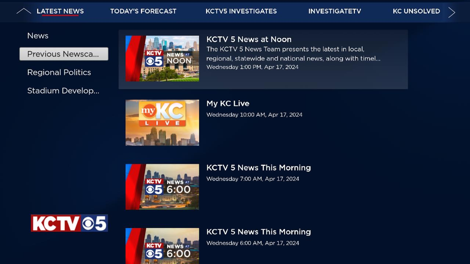 KCTV5 News screenshot 9