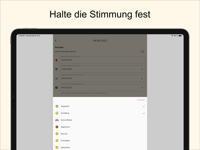 Heado Dog Heat Calendar