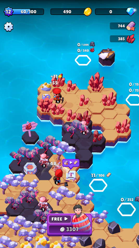 #5. Merge and Expand (iOS) Bởi: YALP GAMES LLC