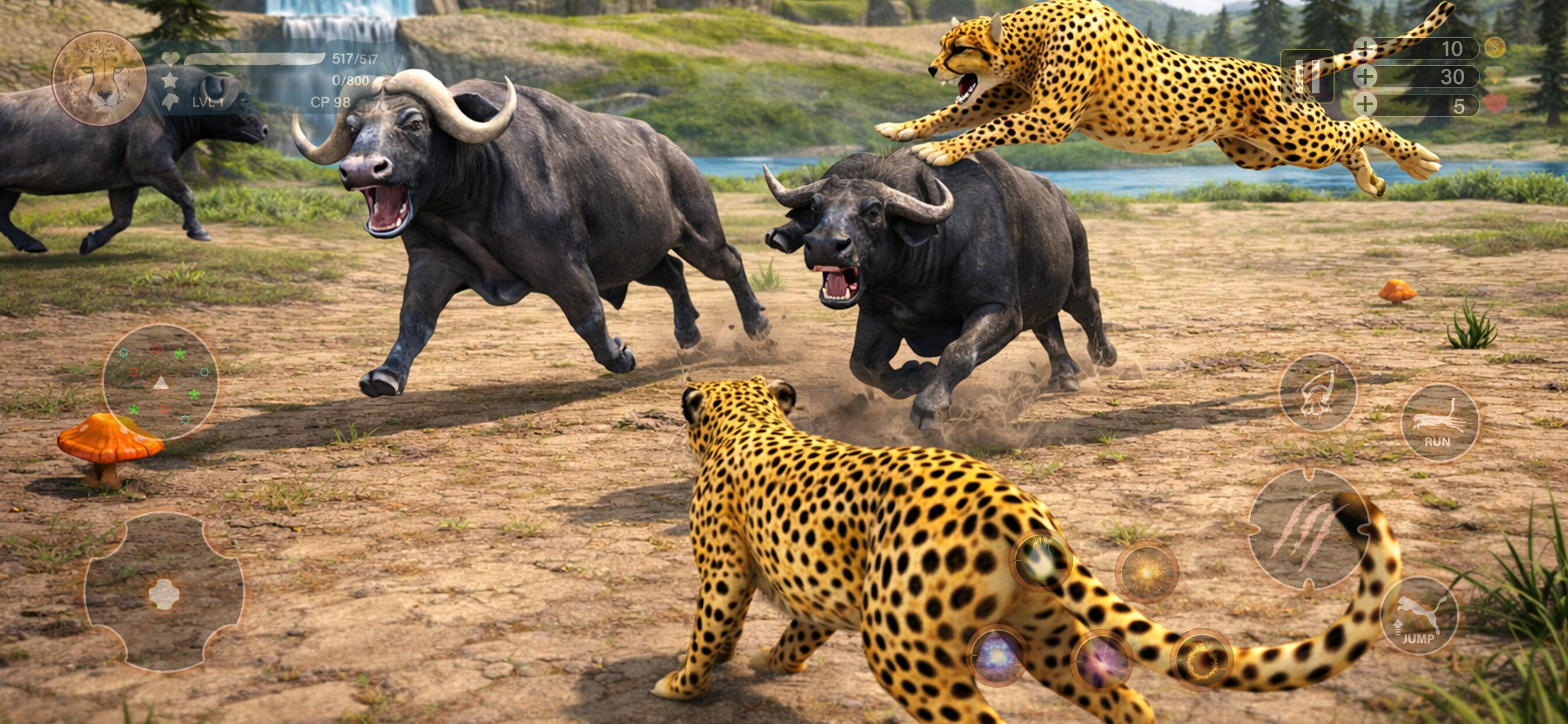 Cheetah Hunting Simulator Game