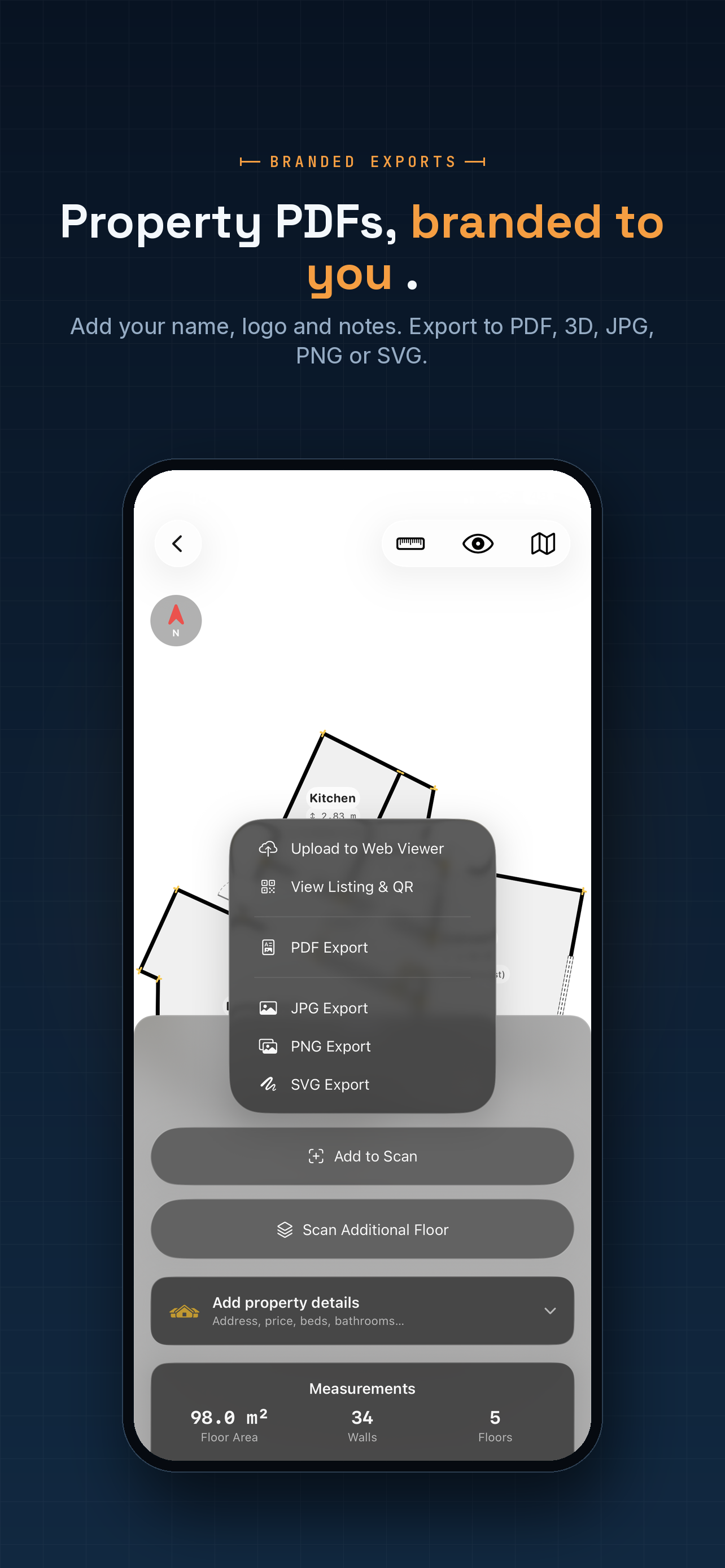 FloorLens: 3D Room Scanner screenshot 4