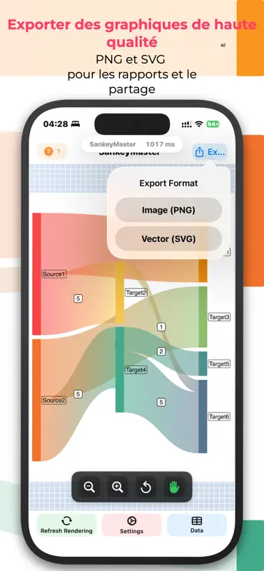SankeyMaster: Diagramme Sankey screenshot 7 of 7