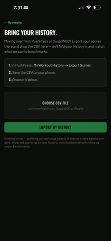 App screenshot