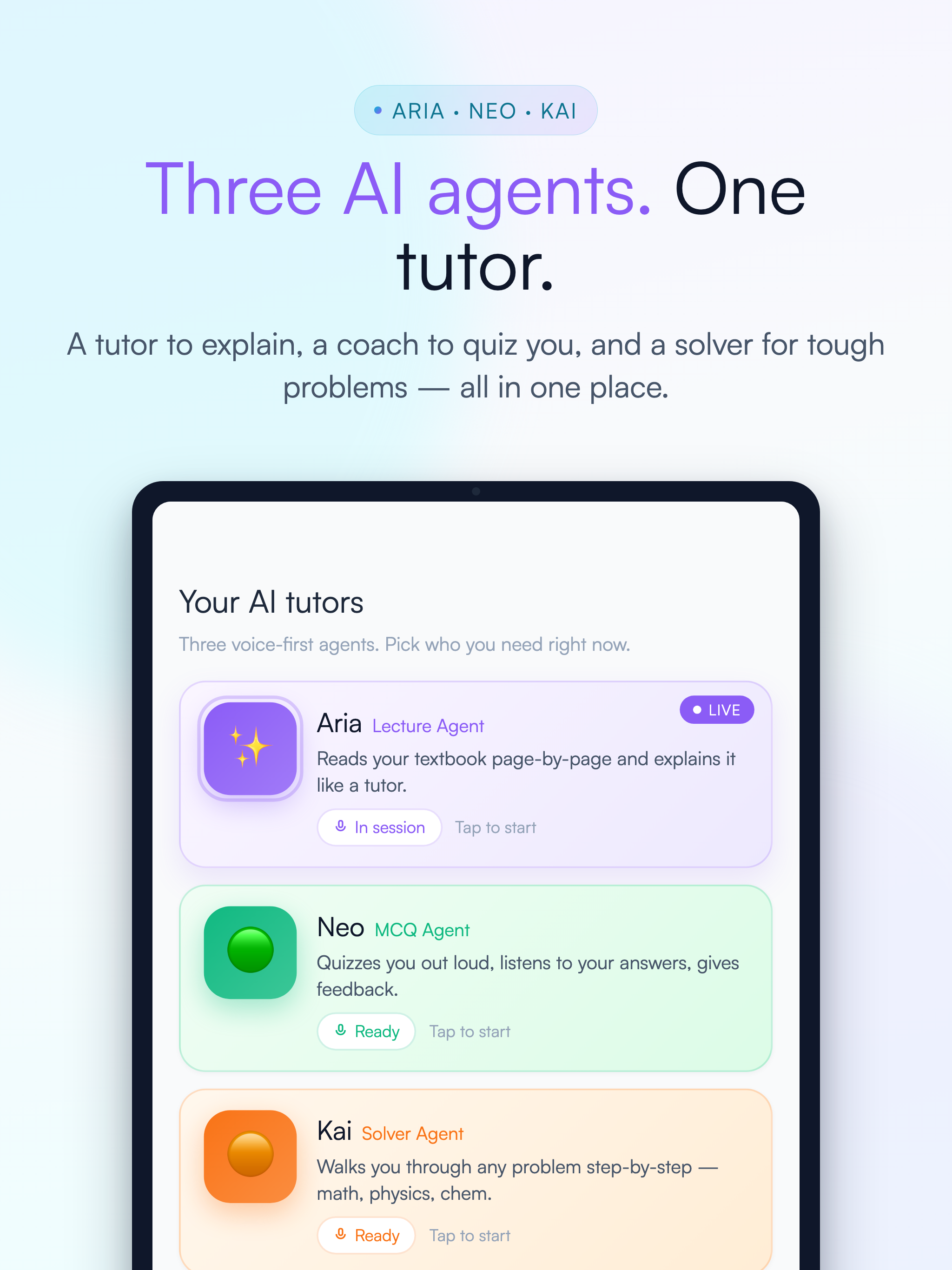 ARIA AI Tutor screenshot 8