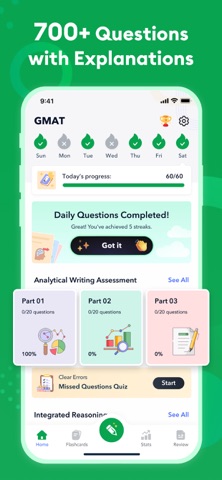GMAT Prep Practice 2026 Screenshot 2 of 8