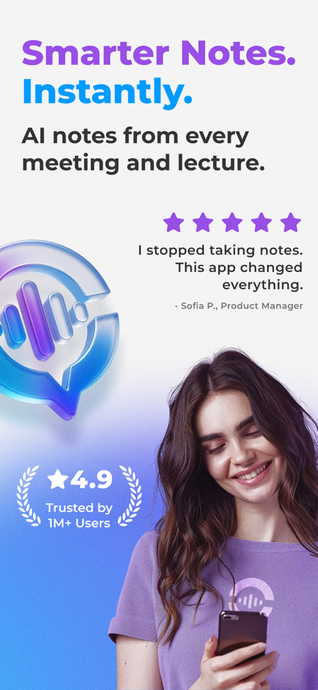 Noteum: AI Meeting Note Taker screenshot 1