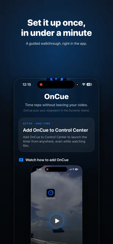 OnCue Widget Watch screenshot 1 of 5