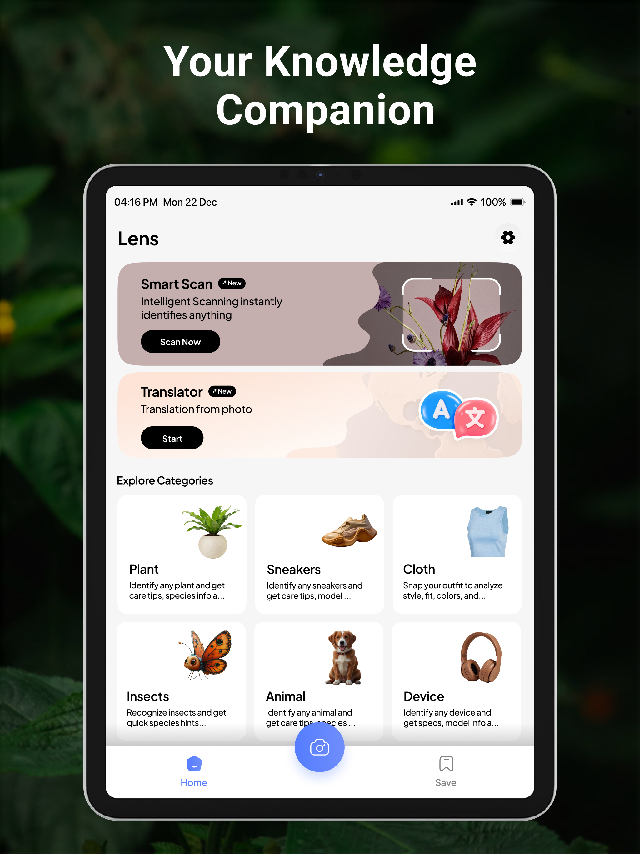 Lens Scan: Image Search