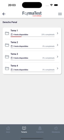FormaTest CGPC Oficial screenshot