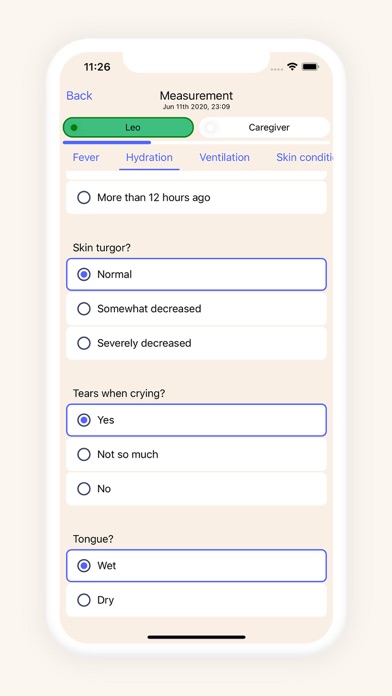 FeverFriend Screenshot