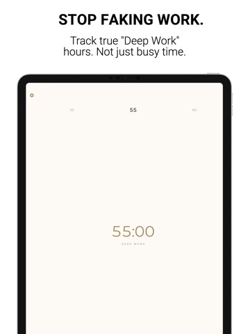 PomoJava - Deep Work Timer iPad screenshot