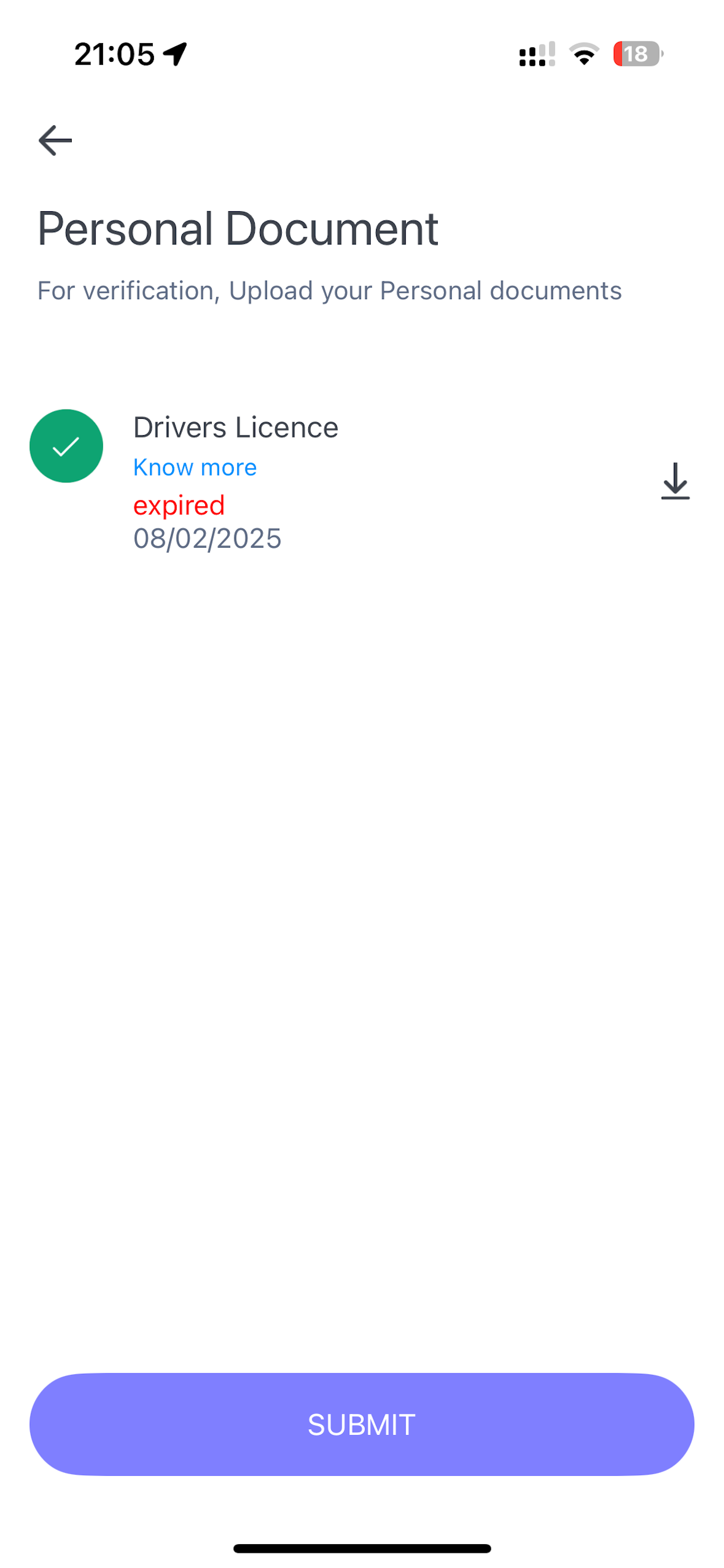 Garden Route Driver App