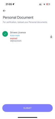 Garden Route Driver App screenshot