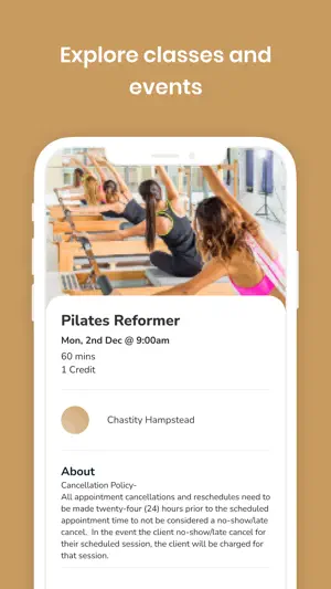 Infiniti Fitness & Wellness screenshot 3