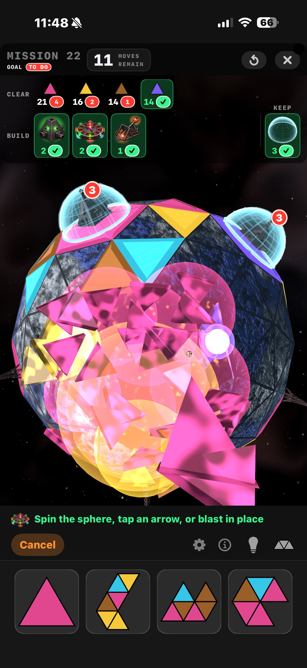 Screenshot 4 of GeoTess: Asteroid Puzzle
