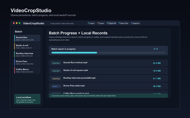 VideoCropStudio screenshot 5