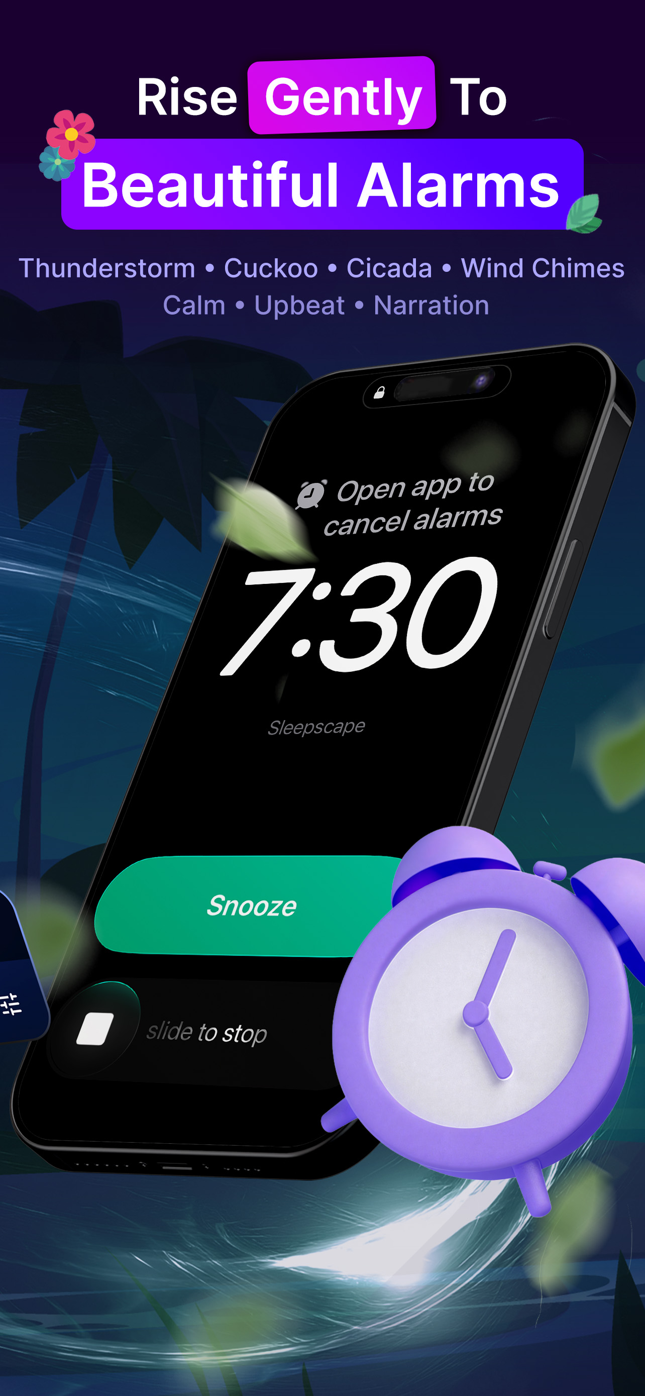 Sleepscape: Sleep Aid & Alarm