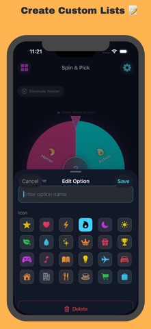 Spin & Pick: Decision Wheel Screenshot 5 of 5