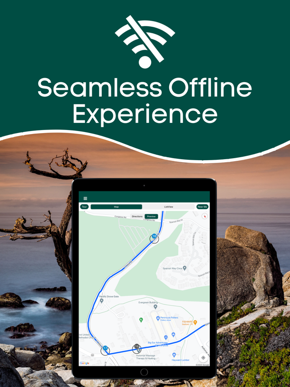 17 Mile Drive Audio Tour Guide iPad screenshot 6 - Travel app