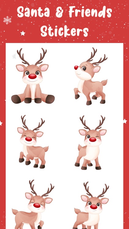 Santa & Friends Stickers screenshot-3